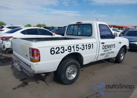 1997 Ford Ranger Splash/Xl/Xlt from USA, damaged, VIN 1FTCR10U7VUB44365